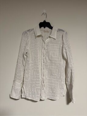 We The Free Geo Soutache Shirt